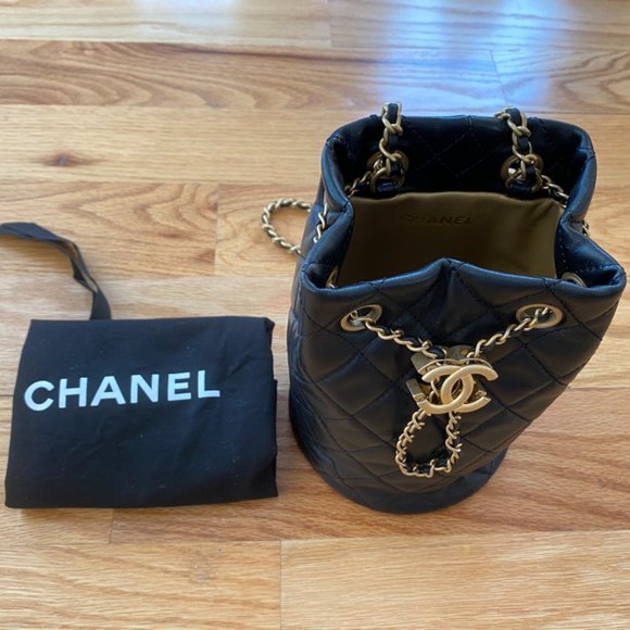 Mini Chanel 22S Bucket Bag Pearl Crush - Picture 2 of 16